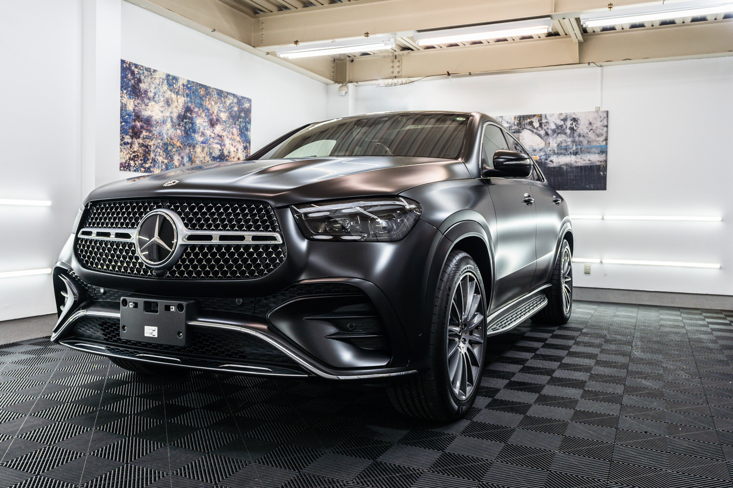 GLE450d フルプロテクションフィルム　マット　ステルス